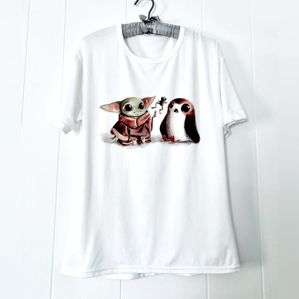 Chase white Star Wars T shirt.  M/L